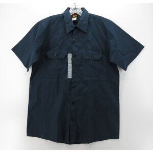 VINTAGE Big Ben Shirt Medium Button Up Utility Work Uniform USA NWOT *